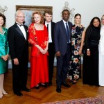 Polar Prize 2013 - Queen Silvia and the King of Sweden Karl XVI, Aleksi Barrière, Youssou N'Dour, Princess Victoria and Aïda Coulibaly